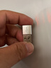 AJTL 苹果Iphone11pro max手机充电线转接头PD数据线Type-C转USB口 Type-C母转USB公转换器【太空银】 实拍图