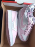 耐克（NIKE）女鞋 2025新款秋冬时尚潮流休闲鞋轻便舒适低帮板鞋子大童鞋 新款/樱花粉白-111 35.5 实拍图