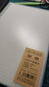 申士 SHEN SHI A5/80张 透明封面螺旋本软抄本 方格款记事本笔记本子 错题本 方格内页1本J8525-4 实拍图