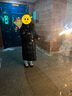 高梵黑金儿童羽绒服男女童装加长款鹅绒服官方加厚户外极寒亲子装外套 黑色（亮面-轻柔蓬松) 150 实拍图