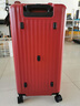 爱可乐（Echolac）超大容量拉杆箱时尚方形旅行箱TSA密码锁箱行李箱PC183K红色28吋 实拍图
