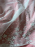 诺罗 窗帘粉色韩式公主风儿童女孩卧室遮光挂钩款网红款双层布纱一体 布纱一体幸运草粉色四爪钩款 宽2米*高2.5米/1片（杆另买） 晒单实拍图