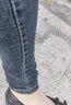 真维斯（JEANSWEST）牛仔裤女士长裤高腰2025夏季紧身显瘦修身小脚裤子女蓝灰色27 实拍图