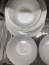 玛戈隆特餐具碗碟套装骨瓷高端纯白浮雕事事如意送朋友礼物 10人份52头 晒单实拍图