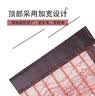宫薰支持定制魔术贴防蚊门帘全磁吸夏季防蚊纱窗网自装条咖120X210 实拍图