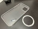 ESCASE 苹果12手机壳磁吸 iPhone12 pro保护套 magsafe磁吸充电壳超薄防摔壳男女款分体式 透明HTC-14 实拍图