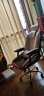 赛森电竞椅电脑椅家用人体工学椅办公室椅舒适久坐可躺椅午休靠背椅子 升级扶手款-米白色+脚踏 实拍图