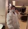 紫蒙羽绒棉服女2026新款短款学生外套冬季高中初中女生棉衣羽棉袄绒服 韩版加厚米白色 均码 （可备注码数） 实拍图