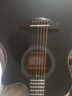 卡普马（KEPMA）卡普马EDC/EAC/D1C吉他旗舰正品卡马吉他卡玛民谣初学者男女 40英寸【升级款】EAC 酷黑色 实拍图