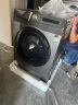 三星（SAMSUNG）12公斤滚筒洗衣机全自动洗烘一体机 AI智能控制 泡泡净洗 WD12T504DBN/SC 灰 晒单实拍图
