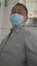 真维斯（Jeanswest）长袖衬衫男士春秋季新款修身免烫上衣牛津纺商务休闲衬衣外套 灰色+天蓝色 3XL (160-175斤) 实拍图