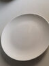 錦鳯西餐盘月光盘景德镇菜盘纯白骨瓷盘子吐骨碟鱼盘家用酒店用1只装 8英寸月光盘 20.3cm 实拍图