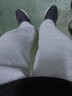 熊猫·本（ben.panda）春季新款男潮束脚抽绳休闲运动长裤易穿搭 灰色 M（80-130 斤） 实拍图