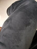 琳茹曼【加绒】裤子女秋冬季运动裤女金丝绒韩版宽松学生卫休闲哈伦裤 黑色【加绒】 L 实拍图