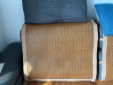 青苇沙发垫夏季凉席垫冰丝藤席坐垫子空调席沙发巾套罩 欧落款70*70cm 实拍图