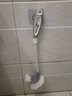 森长柄马桶刷无死角免打孔挂壁式卫生间洗厕所刷子家用马桶清洁套装 双面马桶刷1支装【升级款】 实拍图