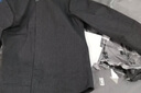骁牧立领衬衫男士春夏季新款四面弹商务休闲修身七分袖衬衣大码男装 白色 M 实拍图