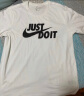 耐克NIKE男子运动生活TEE JUST DO IT SWOOSH短袖T恤AR5007-100白 XL 实拍图