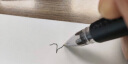 广博(GuangBo)0.5mm中性笔 黑色签字笔子弹头水笔 办公用品文具经典会议笔 12支/盒  ZX9009E 实拍图
