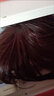 首品假发女头顶遮白发假发片真发头顶补发片女一片式轻薄透气补发快 加大(7*10)深棕色20厘米+套装 实拍图