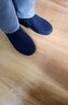 颐福元老北京布鞋女棉鞋妈妈鞋加绒保暖中老年女鞋呢子面老人鞋防滑软底 二棉蓝色 38 实拍图