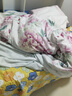 富安娜床上四件套纯棉抑菌套件全棉床单被套双人床品 1.5米床(203*229cm) 实拍图