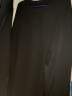 战枫（zhanfeng）特大码圆领T恤男长袖加肥加大码内搭衣服新款300斤纯色长袖打底 黑色 6XL建议220-245斤左右 晒单实拍图