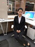 桑影（SANRDYON）职业装女装套装长袖工作服西服外套女士工装面试正装小西装女 黑色西装单件 L（建议101-110斤） 实拍图