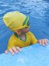 Kocotreekk树儿童泳衣连体短袖男女童防晒游泳衣小中大童宝宝泳装 实拍图