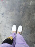 阁彪2025小白鞋高端护士鞋女软底护士专用医护工作鞋不累脚套脚一脚蹬 基础款（偏小半码） 35 实拍图