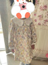 戴维贝拉（DAVE＆BELLA）童装连衣裙女童秋季2025新款宝宝衣服儿童连衣裙幼儿服装小童裙子 花朵印花【现货】 110 cm（建议身高100-110cm） 实拍图