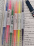 得力(deli)经典6色荧光笔套装 考试复习划重点彩色醒目标记笔 办公分类物流水性记号笔 手帐可用 S624 实拍图
