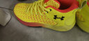 安德玛（UNDERARMOUR）HOVR Havoc 4 Clone男女同款情侣运动篮球鞋3025993 黄色302 42.5 实拍图