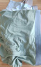 猫人男士内裤男冰丝石墨烯抑菌无痕柔软透气中腰精梳棉平角莫代尔礼盒 黑色+深灰+蔚蓝（窄边款）  XL（120斤-140斤） 实拍图