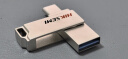 海康威视（HIKVISION）16GB USB2.0 金属U盘X301刀锋银色 一体封装防尘防水 电脑车载投标高速优盘系统盘 实拍图