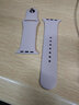 今舞 【促销】适用苹果手表表带apple watch s11 s10 s9 s8 se2液态硅胶iwatch7/6/5运动表链腕带 星光色 44/45/46/49mm表盘通用 实拍图