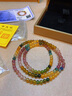 玉有情本命年天然碧玺手链女款多圈彩虹彩色宝石水晶手链蛇年送男女友 三圈彩虹碧玺珠径4-4.6mm 实拍图