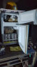 奥克斯（AUX）家用双门迷你小型冰箱冷冻冷藏保鲜柜宿舍租房用电冰箱节能省电低音办公室冰箱饮料柜 【30升金色】冷藏冷冻节能静音 实拍图