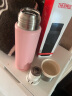 膳魔师（THERMOS）保温杯500ml商务办公带杯盖水杯男女真空保冷杯FEI-501-PK 实拍图