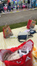 拜杰（BAIJIE） 充气沙发太阳花色户外气垫床便携懒人野营折叠躺椅网红充气垫 尖头款-太阳花 实拍图