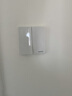 立维腾（LEVITON）拉斯维加斯白色光面插座面板 五孔86型 二三插 暗装墙壁电源5孔 二开单控开关 实拍图