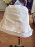 锡曼尘渔夫帽女日系适合短发韩版休闲百搭春夏季薄款盆帽防晒遮阳帽子 粉色 均码 实拍图