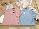 七匹狼短袖T恤男士夏休闲POLO含桑蚕丝+天丝冰爽5A抑菌上衣服男装打底衫 实拍图