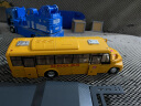卡威（KIV）1:32合金玩具公交车男孩大号汽车儿童玩具车开门大巴公共汽车模型 校园巴士 实拍图