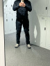 兰帕达-10~5°冬季骑行服男防风保暖棉服长袖外套山地公路自行车服装 黑色 XL码（70-80kg） 晒单实拍图