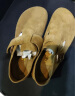 Devo Life的沃软木鞋男女同款时尚穆勒鞋情侣休闲鞋 66008 黄棕色反绒皮 36 晒单实拍图