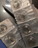 强生安视优美瞳日抛彩色隐形眼镜舒适近视进口cos晶石10片茶晶灰750度 实拍图
