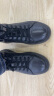 金利来（goldlion）男鞋时尚个性耐磨板鞋舒适系带休闲鞋55323073901A-黑色-40码 实拍图