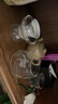 一品工坊玻璃公道杯茶漏三件套茶滤加厚耐热玻璃分茶器茶海功夫茶具配件 绿把+茶滤器 实拍图