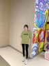 胖胖到家 短袖男潮牌潮流百搭纯棉衣服ins港风夏季宽松五分半袖t恤男生体恤上衣 绿色 XL 晒单实拍图